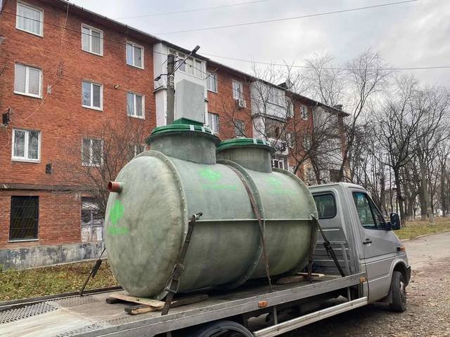 Доставка резервуара на об’єкт